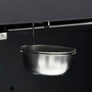 vidaXL fekete gázgrillsütő 4+1 főzőfelülettel