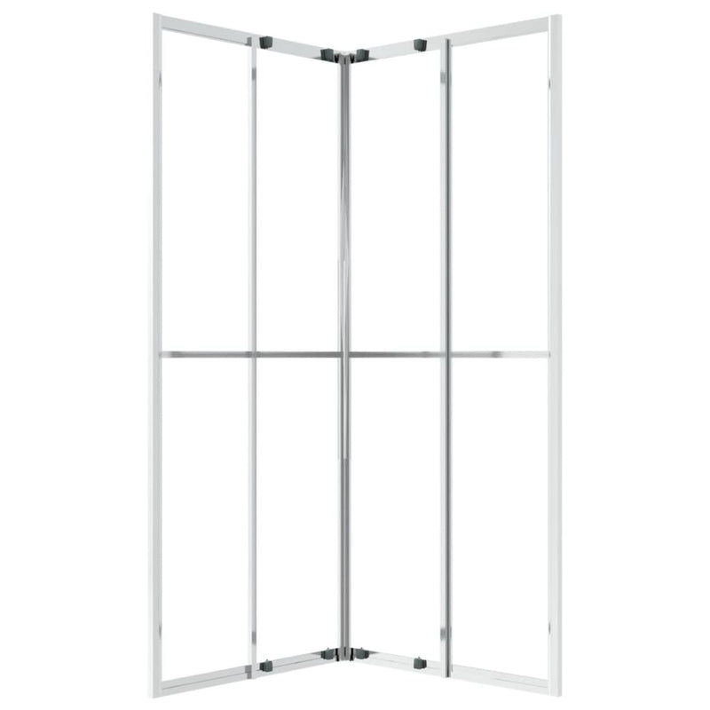 vidaXL ESG zuhanykabin 80 x 80 x 180 cm
