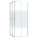 vidaXL ESG zuhanykabin 80 x 80 x 180 cm