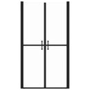 vidaXL átlátszó ESG zuhanyajtó (73-76) x 190 cm