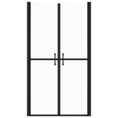 vidaXL átlátszó ESG zuhanyajtó (98-101) x 190 cm