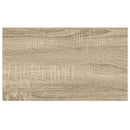 vidaXL tölgyszínű és fehér MDF lebegő fali polc 50 x 23,5 x 3,8 cm