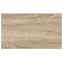 vidaXL 4 db tölgyszínű és fehér MDF lebegő fali polc 50 x 23,5 x 3,8 cm