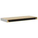 vidaXL tölgyszínű és fehér MDF lebegő fali polc 60 x 23,5 x 3,8 cm