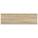 vidaXL tölgyszínű és fehér MDF lebegő fali polc 80 x 23,5 x 3,8 cm