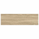 vidaXL 4 db fehér-tölgyszínű MDF lebegő fali polc 90 x 23,5 x 3,8 cm