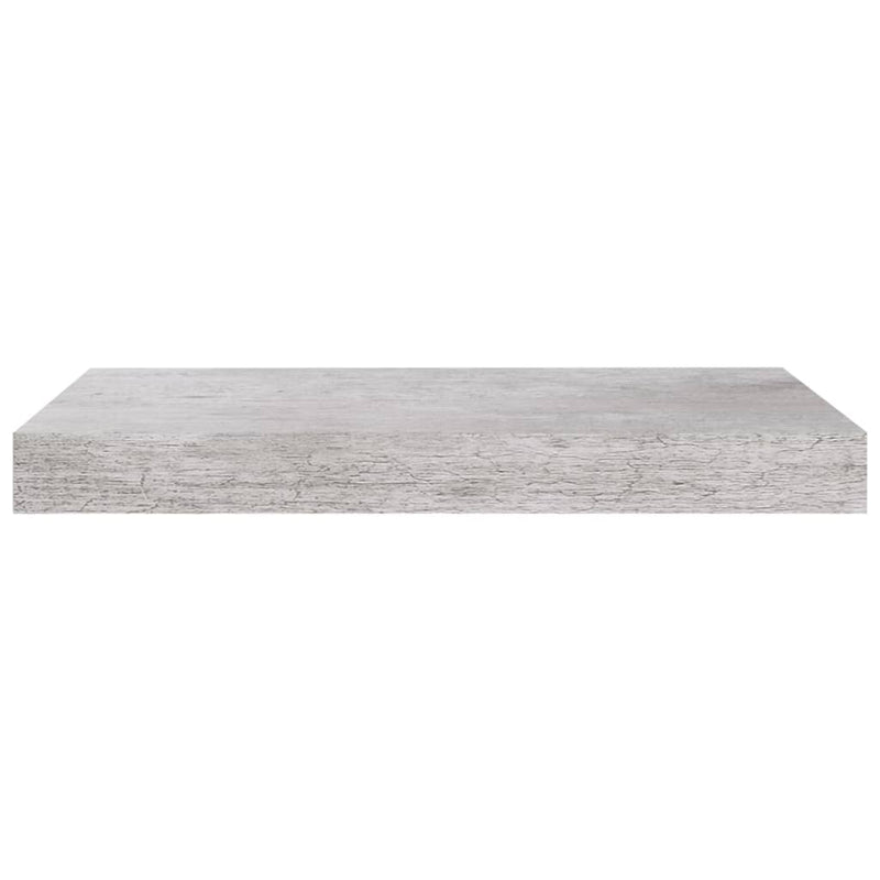 vidaXL betonszürke MDF lebegő fali polc 40 x 23 x 3,8 cm