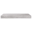 vidaXL betonszürke MDF lebegő fali polc 50 x 23,5 x 3,8 cm