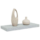 vidaXL betonszürke MDF lebegő fali polc 60 x 23,5 x 3,8 cm