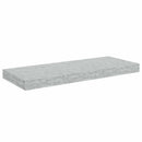 vidaXL 4 db betonszürke MDF lebegő fali polc 60 x 23,5 x 3,8 cm