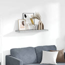 vidaXL betonszürke MDF lebegő fali polc 80 x 23,5 x 3,8 cm