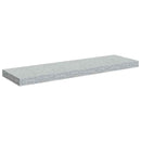 vidaXL 4 db betonszürke MDF lebegő fali polc 80 x 23,5 x 3,8 cm