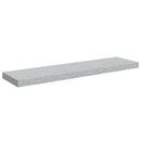 vidaXL betonszürke MDF lebegő fali polc 90 x 23,5 x 3,8 cm