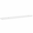 vidaXL 2 db magasfényű fehér fali polc 60 x 9 x 3 cm