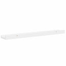 vidaXL 4 db magasfényű fehér fali polc 60 x 9 x 3 cm