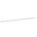 vidaXL 2 db fehér fali polc 100 x 9 x 3 cm
