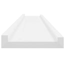 vidaXL 2 db fehér fali polc 100 x 9 x 3 cm