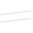 vidaXL 2 db fehér fali polc 115 x 9 x 3 cm