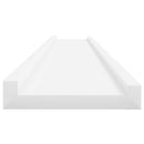vidaXL 2 db fehér fali polc 115 x 9 x 3 cm