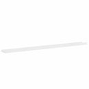 vidaXL 2 db fehér fali polc 115 x 9 x 3 cm