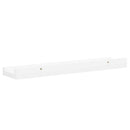 vidaXL 4 db fehér fali polc 40 x 9 x 3 cm