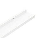 vidaXL 4 db fehér fali polc 60 x 9 x 3 cm