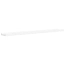 vidaXL 4 db fehér fali polc 80 x 9 x 3 cm