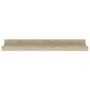 vidaXL 2 db sonoma tölgyfa fali polc 40 x 9 x 3 cm