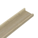 vidaXL 4 db sonoma tölgy színű fali polc 40 x 9 x 3 cm