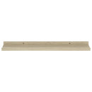 vidaXL 4 db sonoma tölgy színű fali polc 60 x 9 x 3 cm