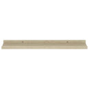 vidaXL 4 db sonoma tölgy színű fali polc 60 x 9 x 3 cm