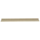 vidaXL 4 db sonoma tölgy színű fali polc 115 x 9 x 3 cm