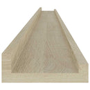 vidaXL 4 db sonoma tölgy színű fali polc 115 x 9 x 3 cm