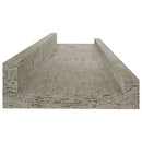 vidaXL 2 db betonszürke fali polc 40 x 9 x 3 cm