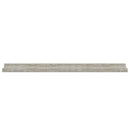 vidaXL 2 db betonszürke fali polc 80 x 9 x 3 cm