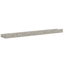 vidaXL 4 db betonszürke fali polc 60 x 9 x 3 cm