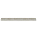 vidaXL 4 db betonszürke fali polc 80 x 9 x 3 cm