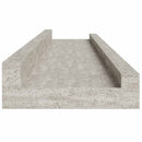 vidaXL 4 db betonszürke fali polc 80 x 9 x 3 cm
