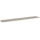 vidaXL 4 db betonszürke fali polc 100 x 9 x 3 cm