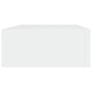 vidaXL fehér MDF falra szerelhető fiókos polc 40 x 23,5 x 10 cm