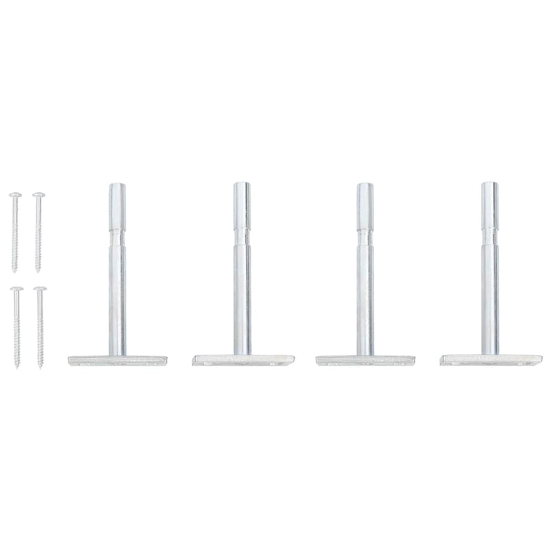 vidaXL 2 db tölgyszínű és fehér MDF fiókos fali polc 40 x 23,5 x 10 cm