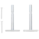 vidaXL fekete MDF falra szerelhető fiókos polc 60 x 23,5 x 10 cm