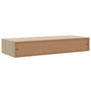 vidaXL tölgyszínű MDF falra szerelhető fiókos polc 60 x 23,5 x 10 cm