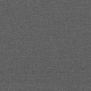 vidaXL sötétszürke szövet pihenőfotel lábtartóval