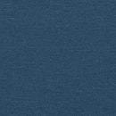 vidaXL kék szövet pihenőfotel lábtartóval