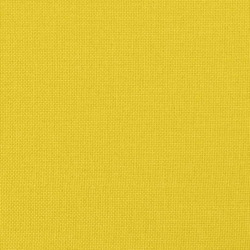 vidaXL mustársárga szövet pihenőfotel lábtartóval