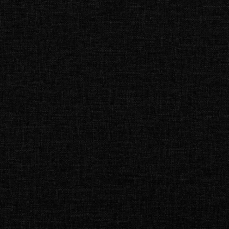 vidaXL fekete szövet pihenőfotel lábtartóval