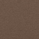 vidaXL barna szövet hintaszék lábtartóval