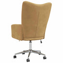 vidaXL barna bársony pihenőfotel