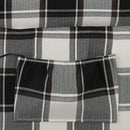 vidaXL többszínű szövet dönthető szék